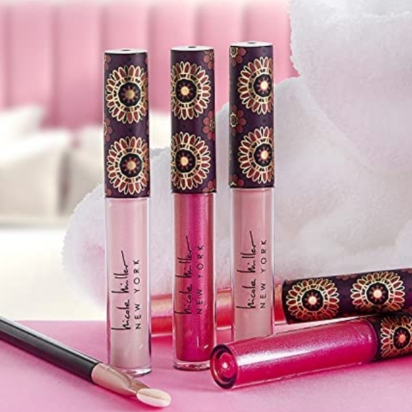 Nicole Miller Shimmery Lip Gloss 10 Pack NWT - Picture 3 of 4